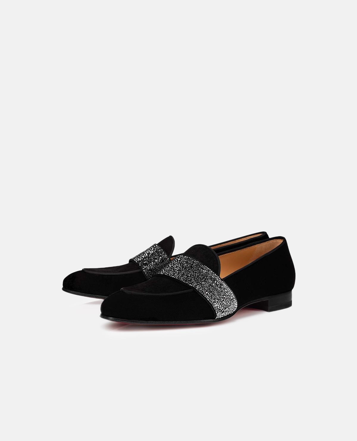 Giày loafer Nit Night Strass