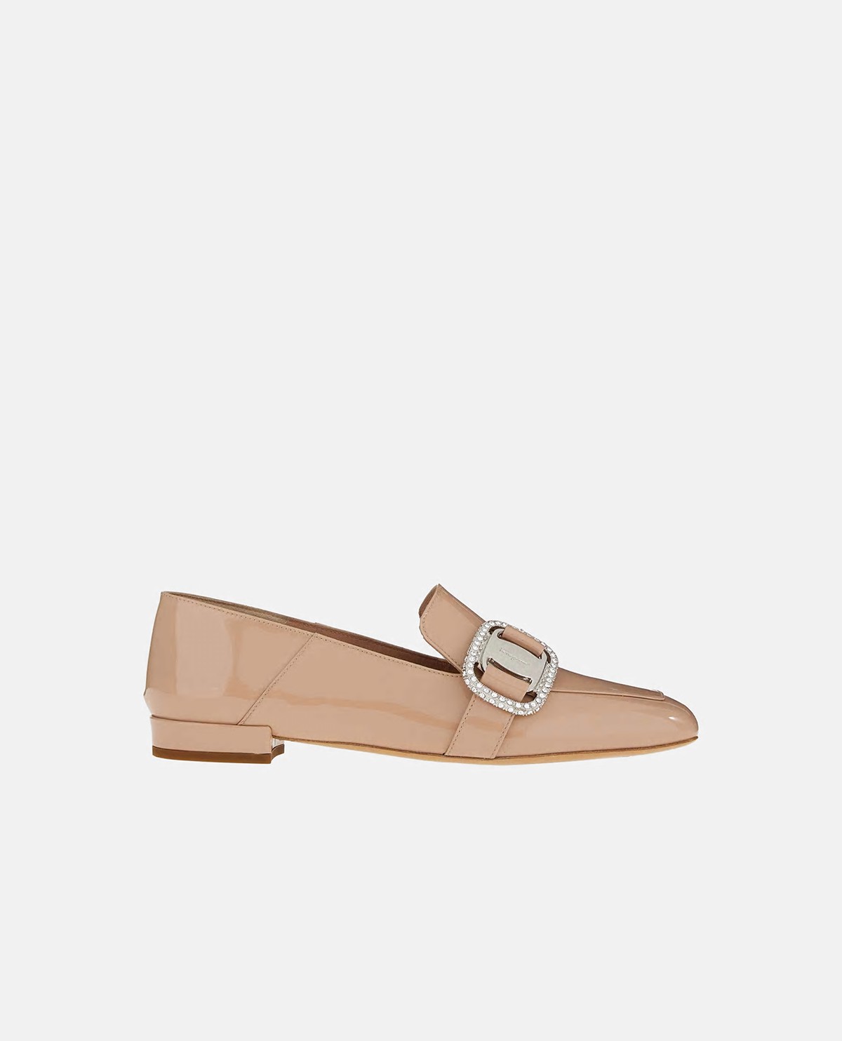 Giày loafer da đính nơ Vara