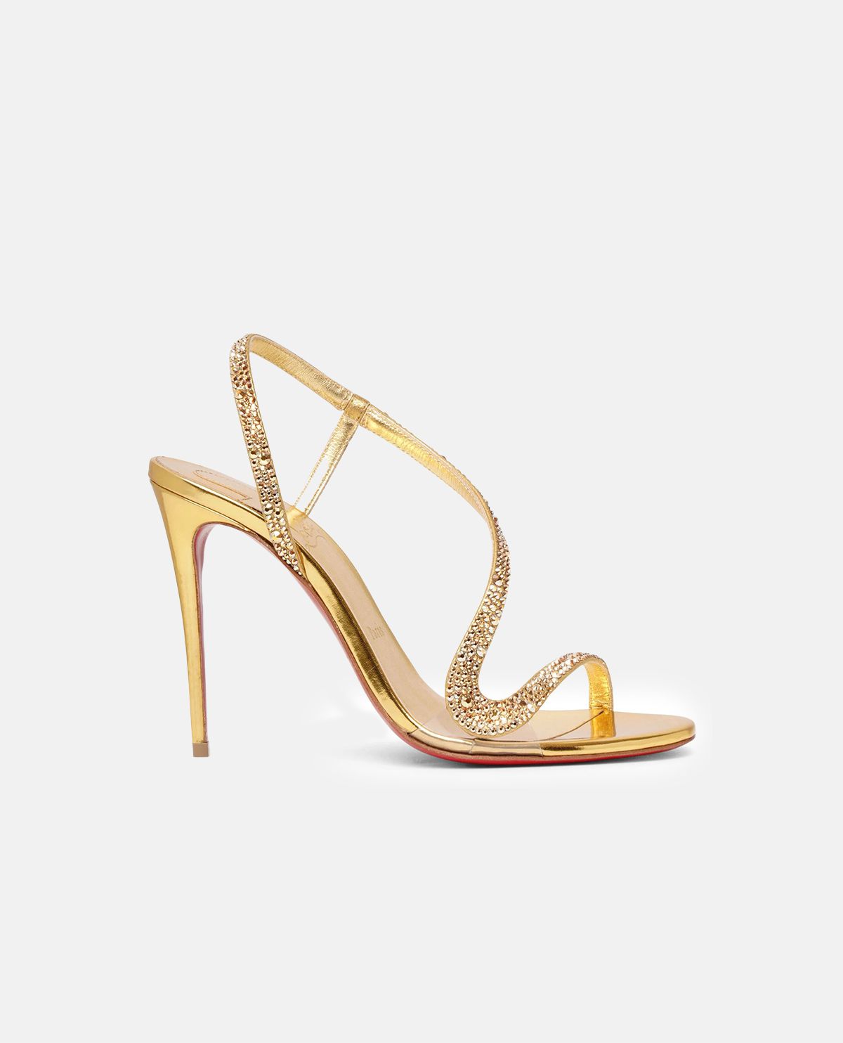 Giày sandal cao gót Rosalie Strass 100