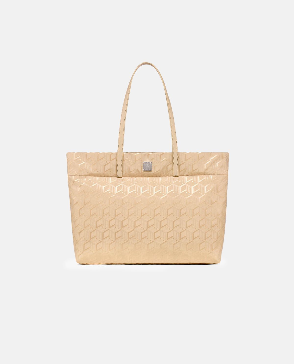 Túi shopper Aren cỡ trung họa tiết Cubic Jacquard