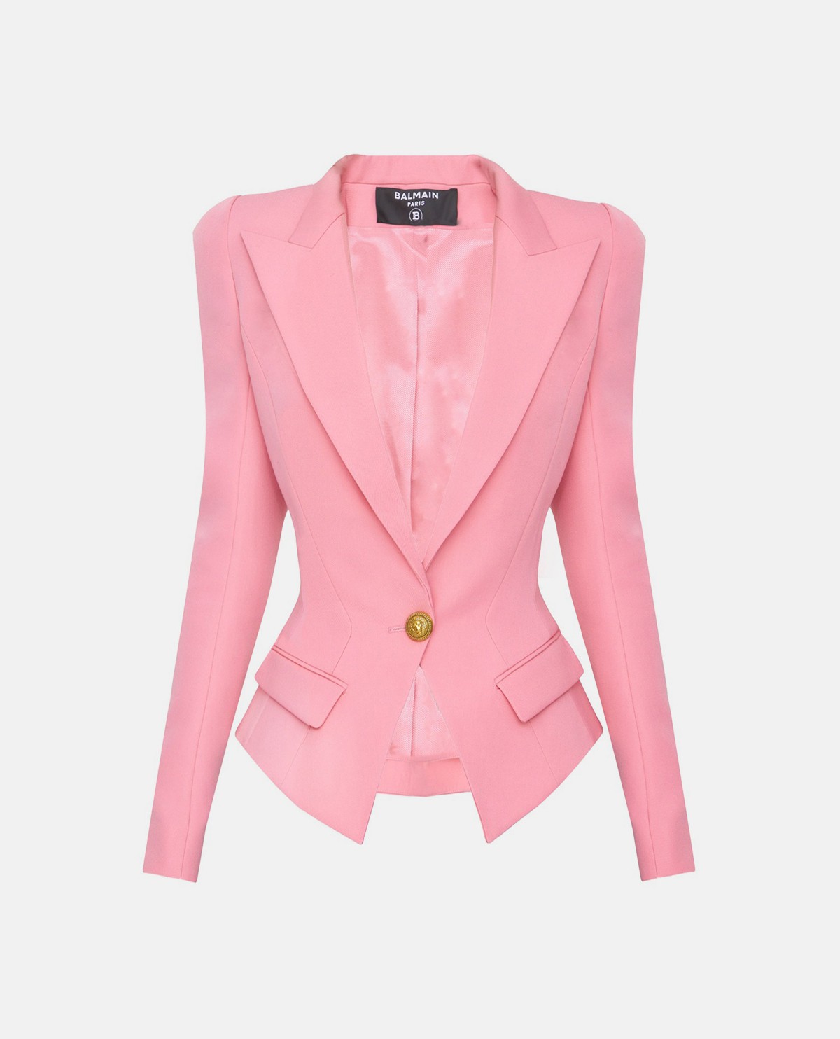 Áo blazer phom ôm một nút cài