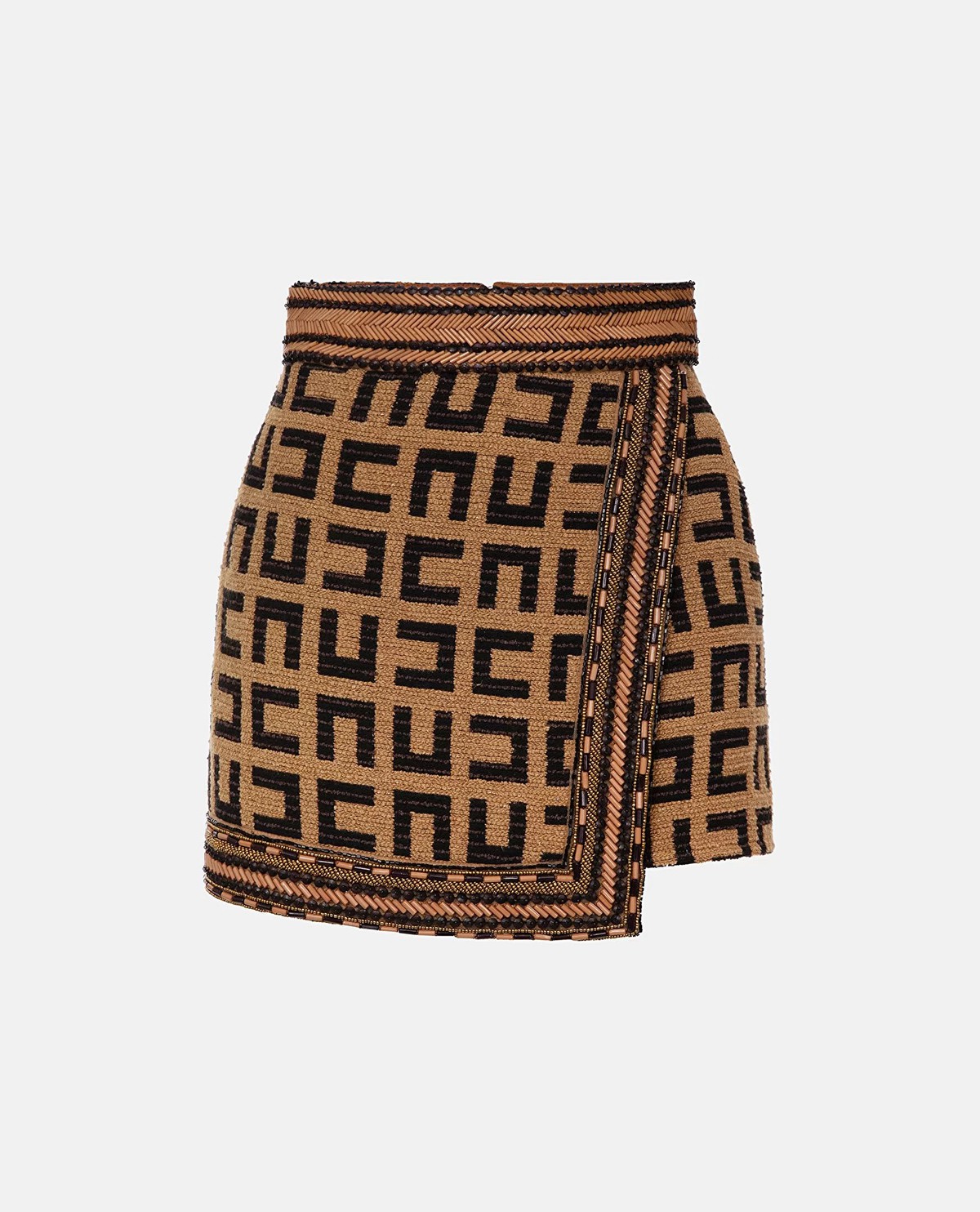 Quần shorts vải tweed