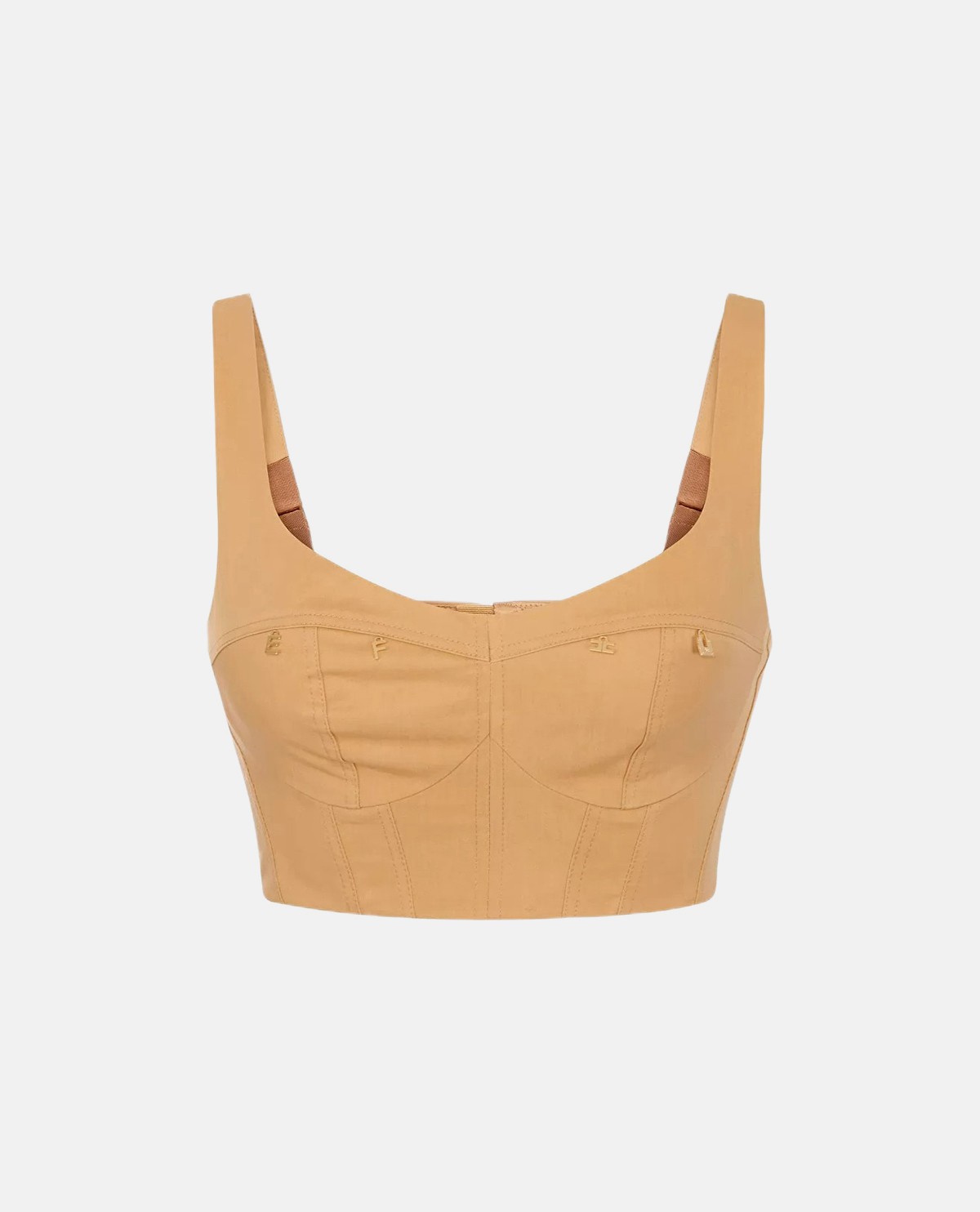 Áo bustier cổ vuông