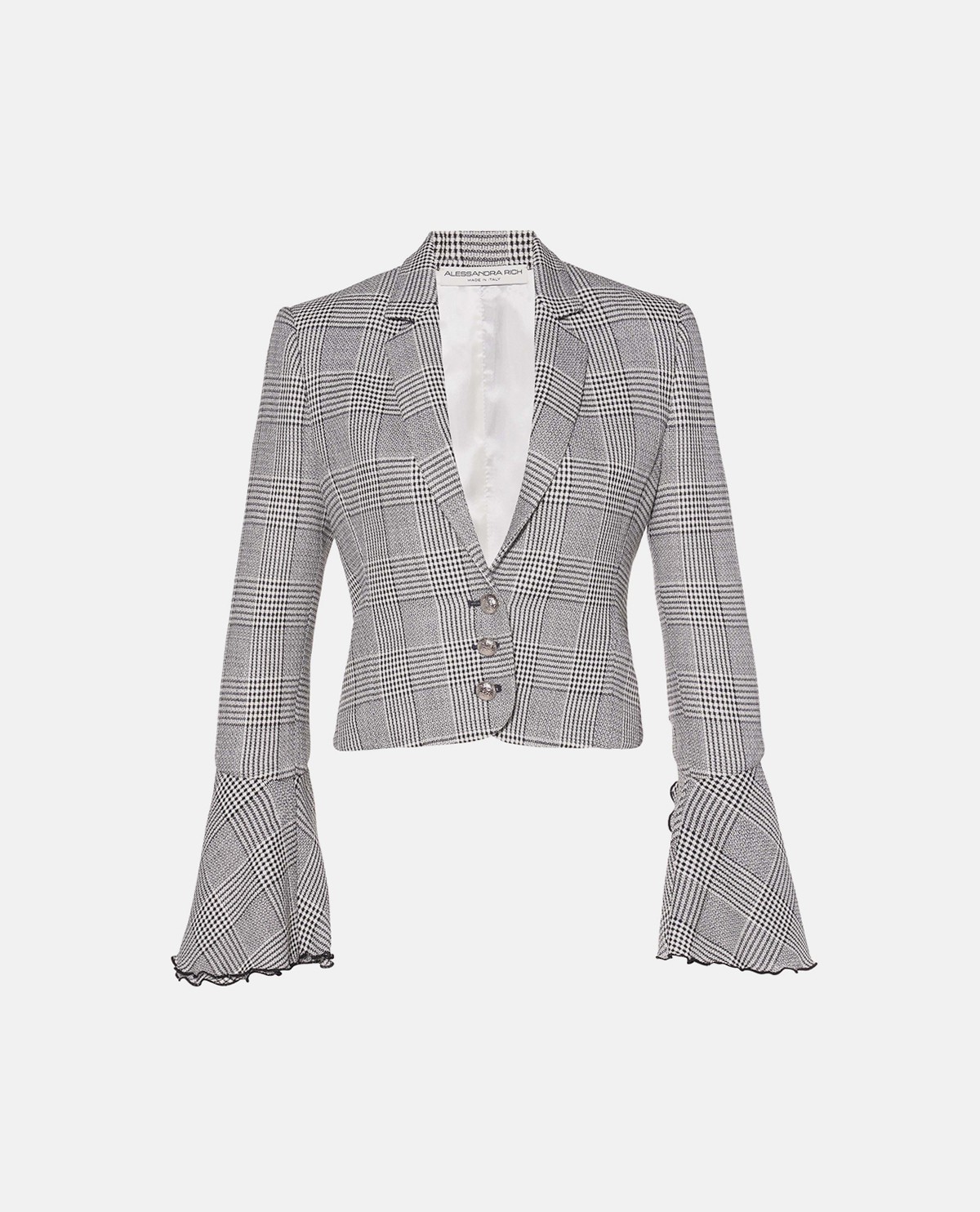 Áo blazer tay dài dáng lửng