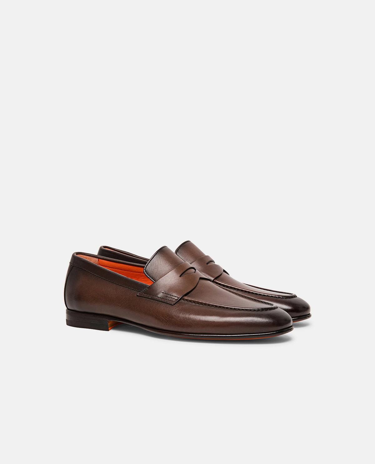 Giày penny loafer da