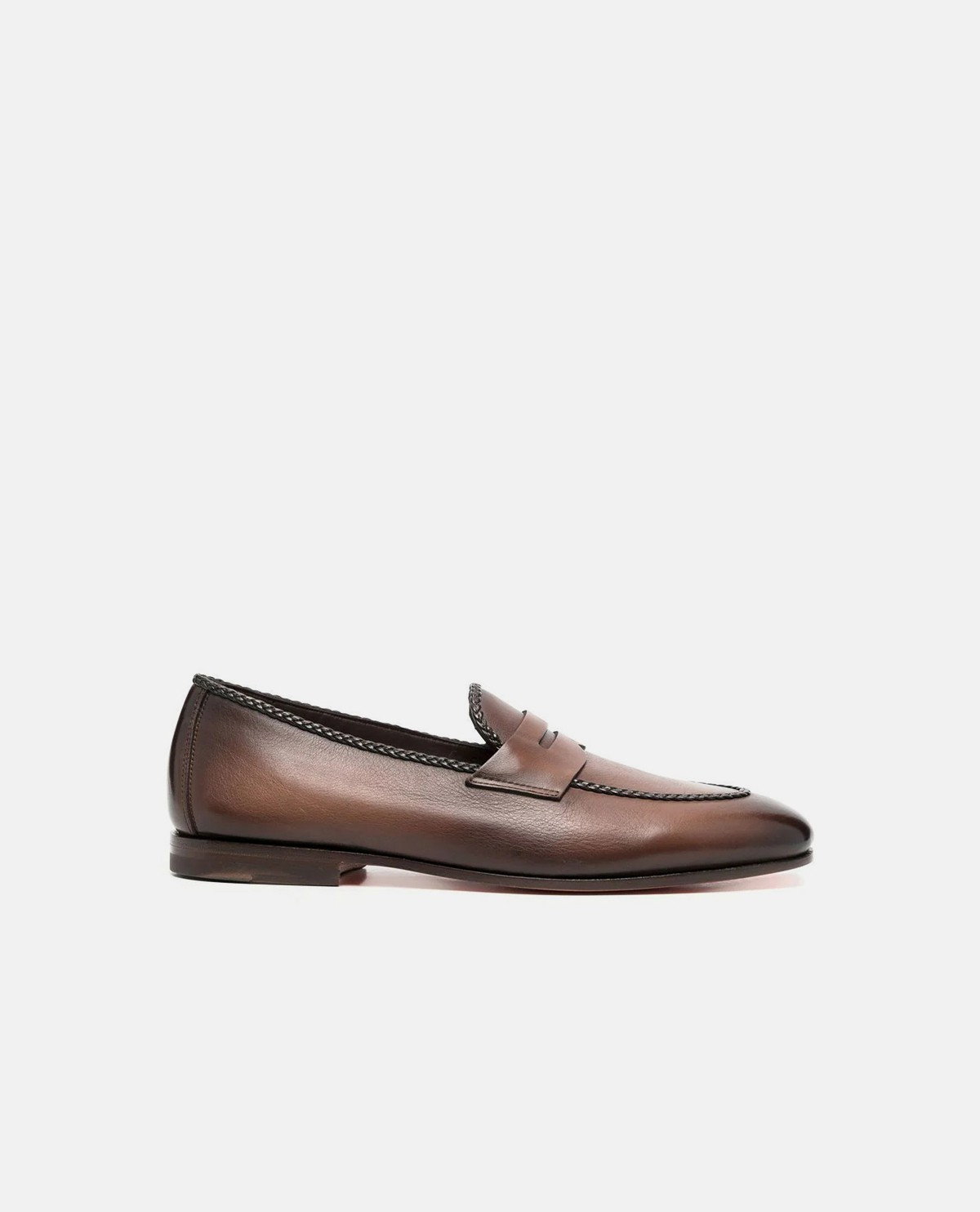 Giày penny loafer da