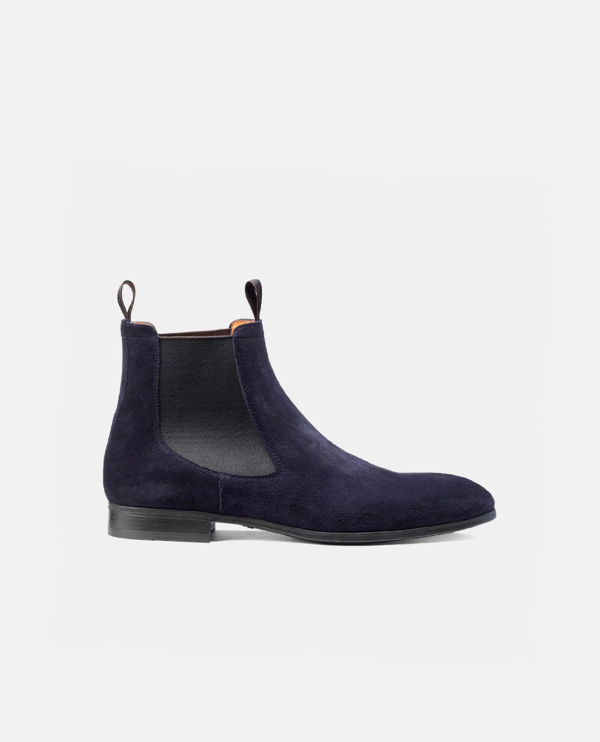 Giày Chelsea boot da lộn cổ cao