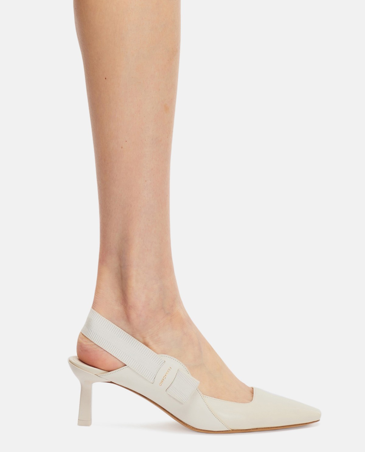 Giày slingback phối nơ Vara