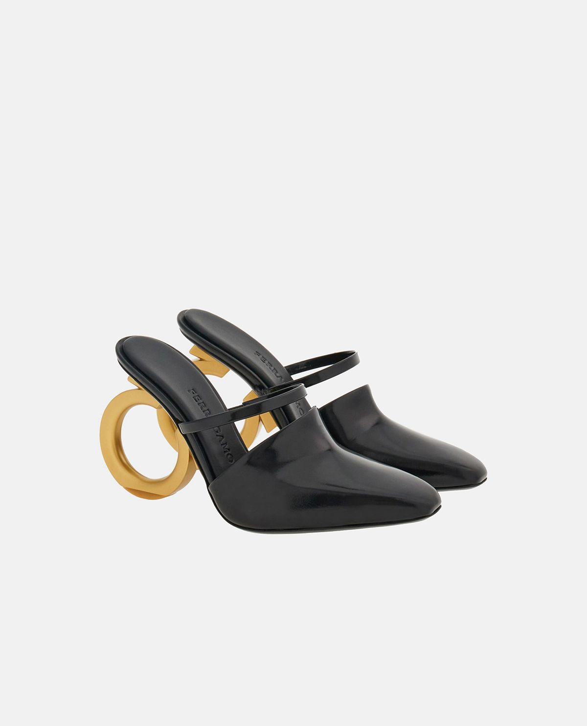 Giày mule cao gót Elina