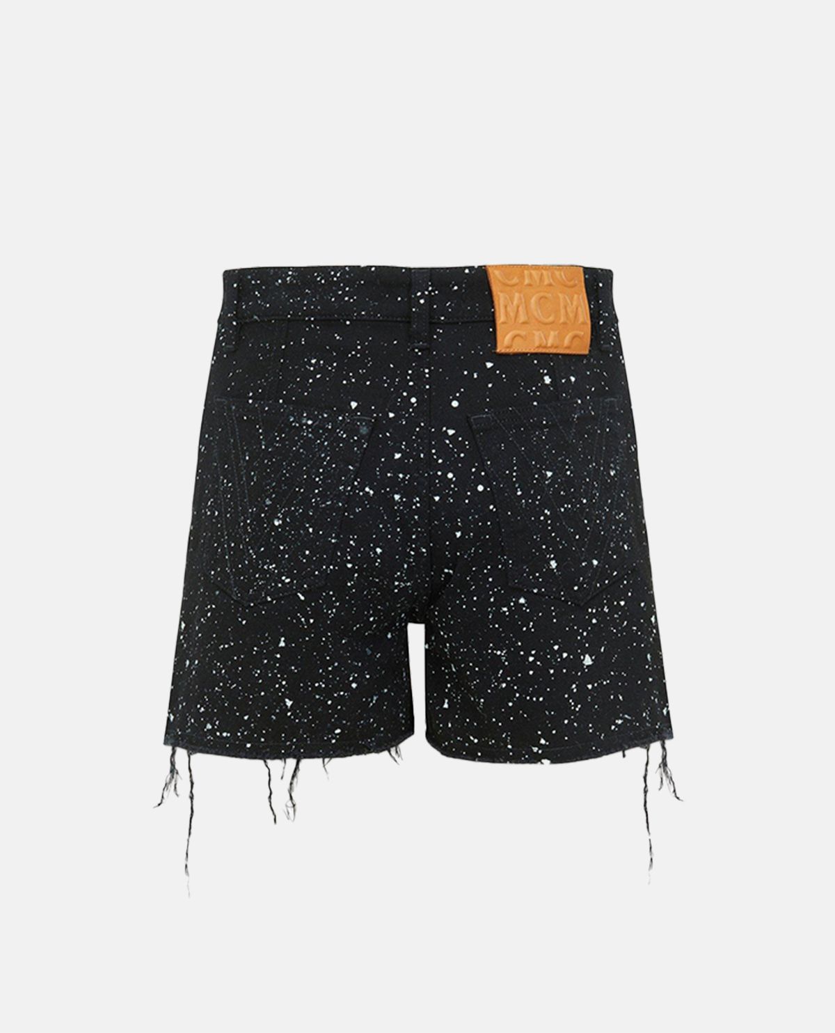Quần short jeans họa tiết galaxy