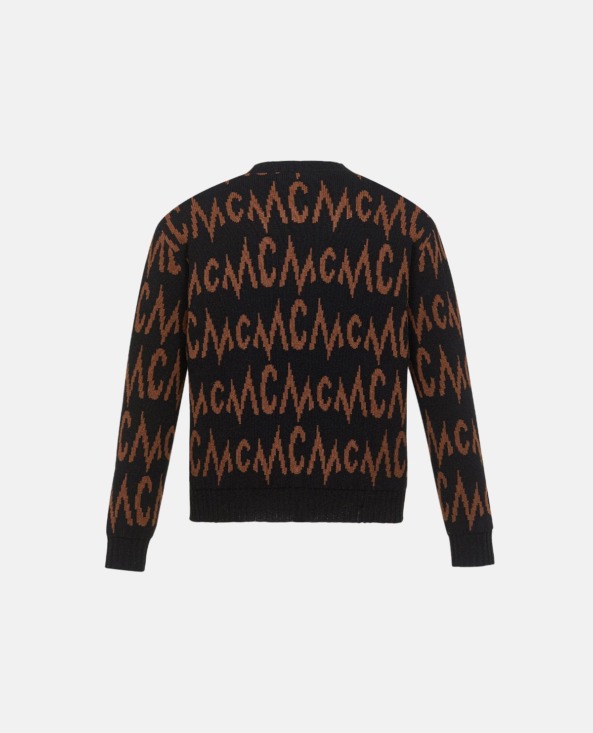 Áo len họa tiết Monogram Jacquard