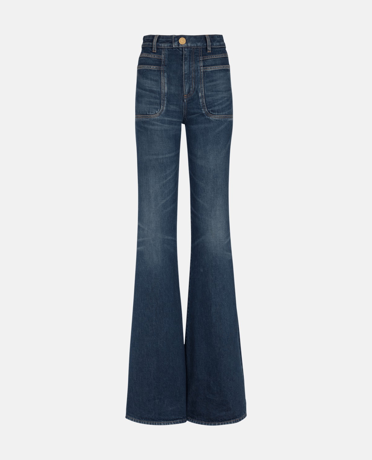 Quần jeans ống loe