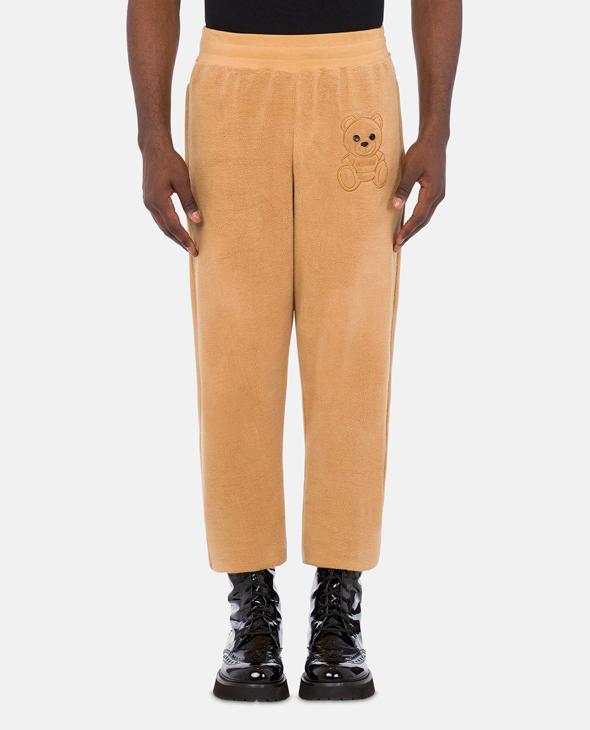 Quần joggers thêu gấu Teddy