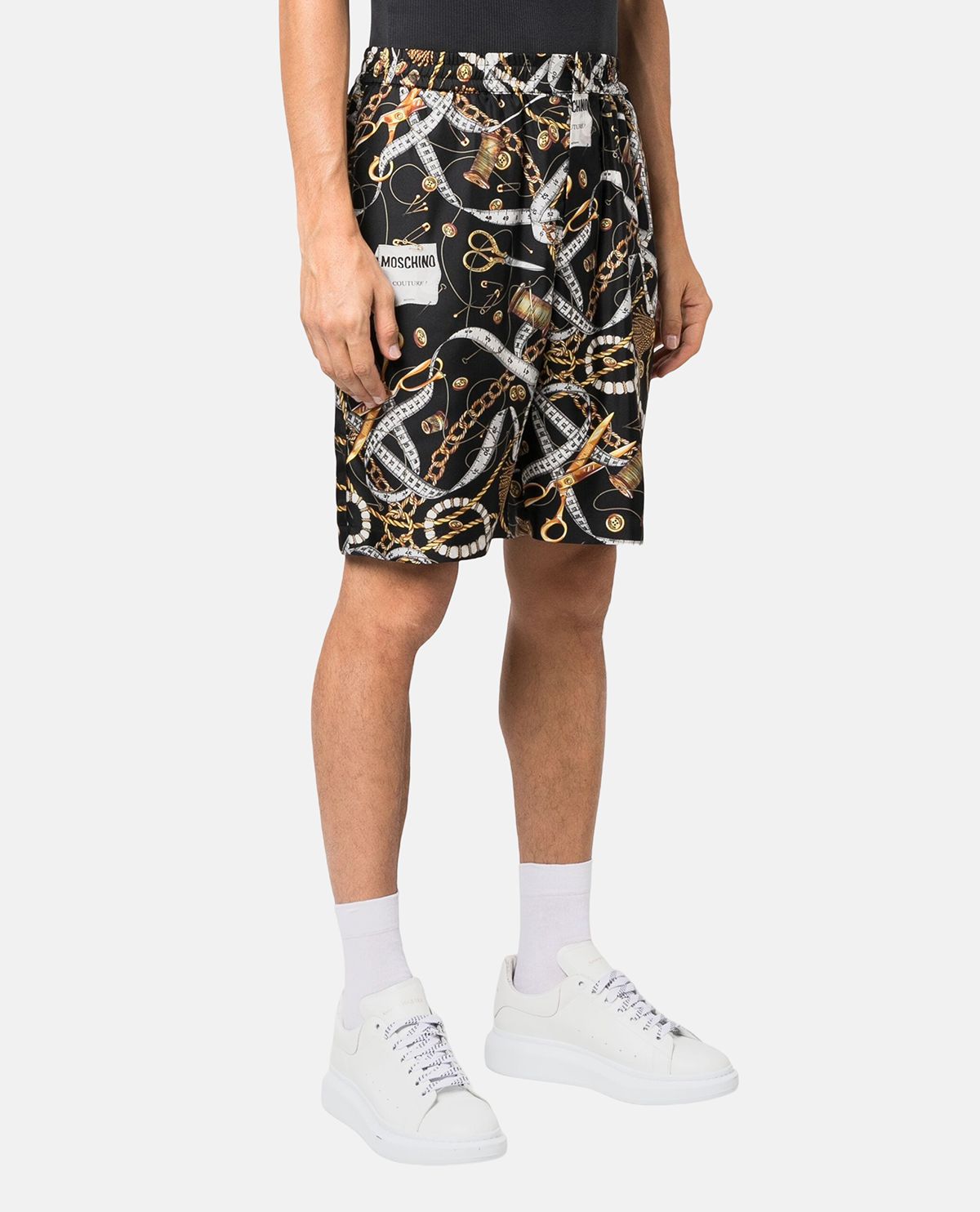 Quần shorts bermuda họa tiết Sartorial