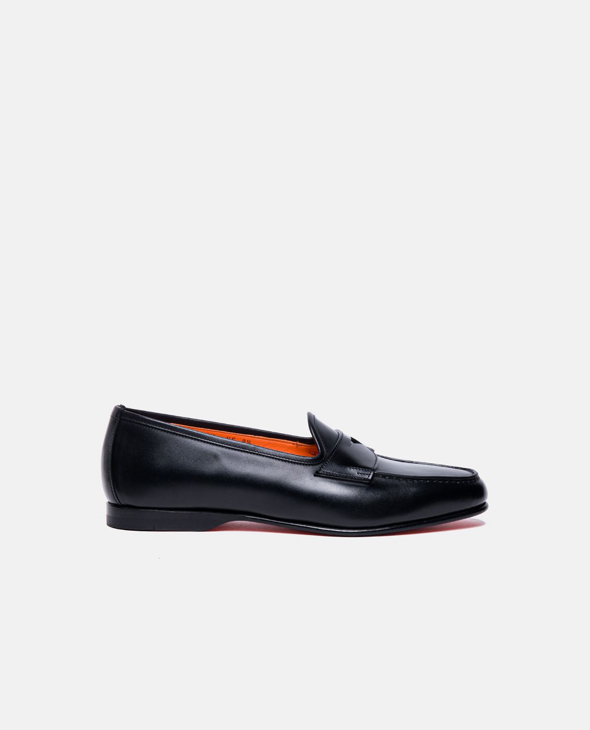 Giày penny loafer mũi tròn