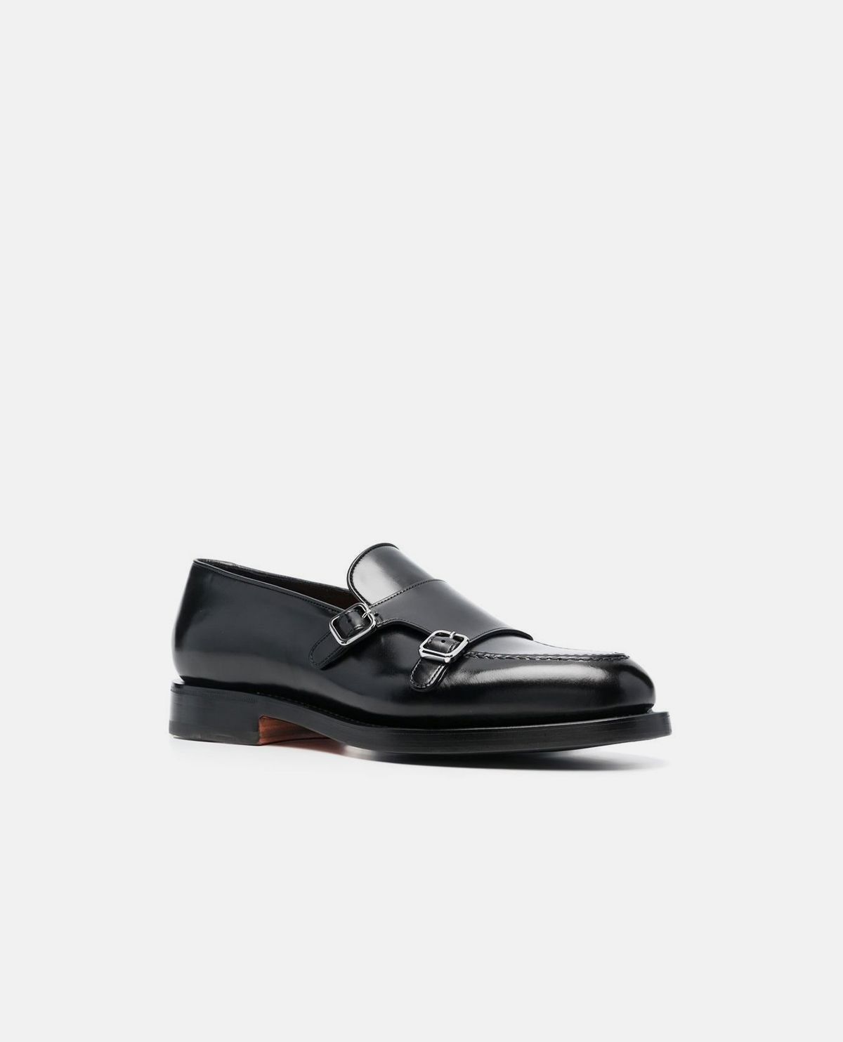 Giày monk strap da