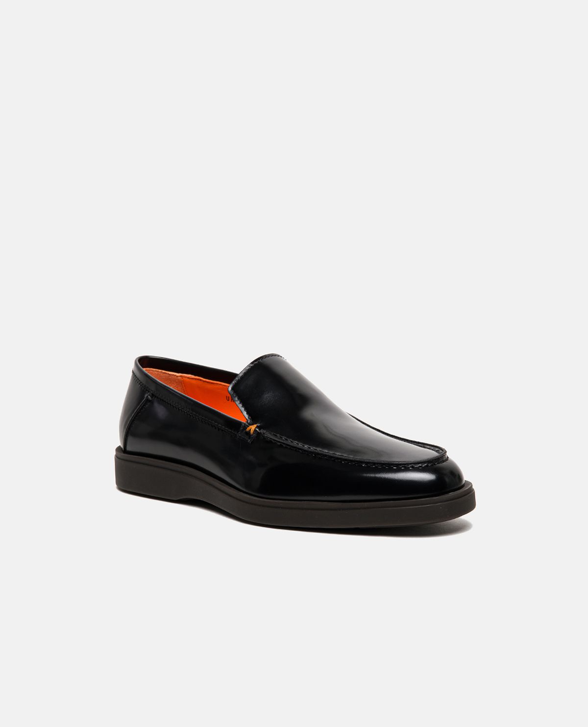 Giày penny loafer mũi tròn