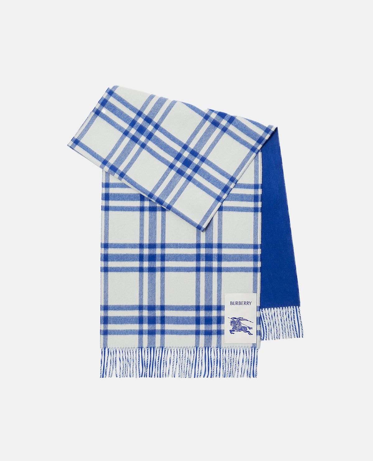 Khăn cashmere hai mặt họa tiết Burberry Check