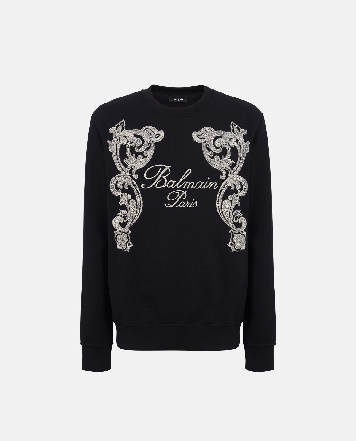 Áo nỉ Balmain Signature họa tiết paisley