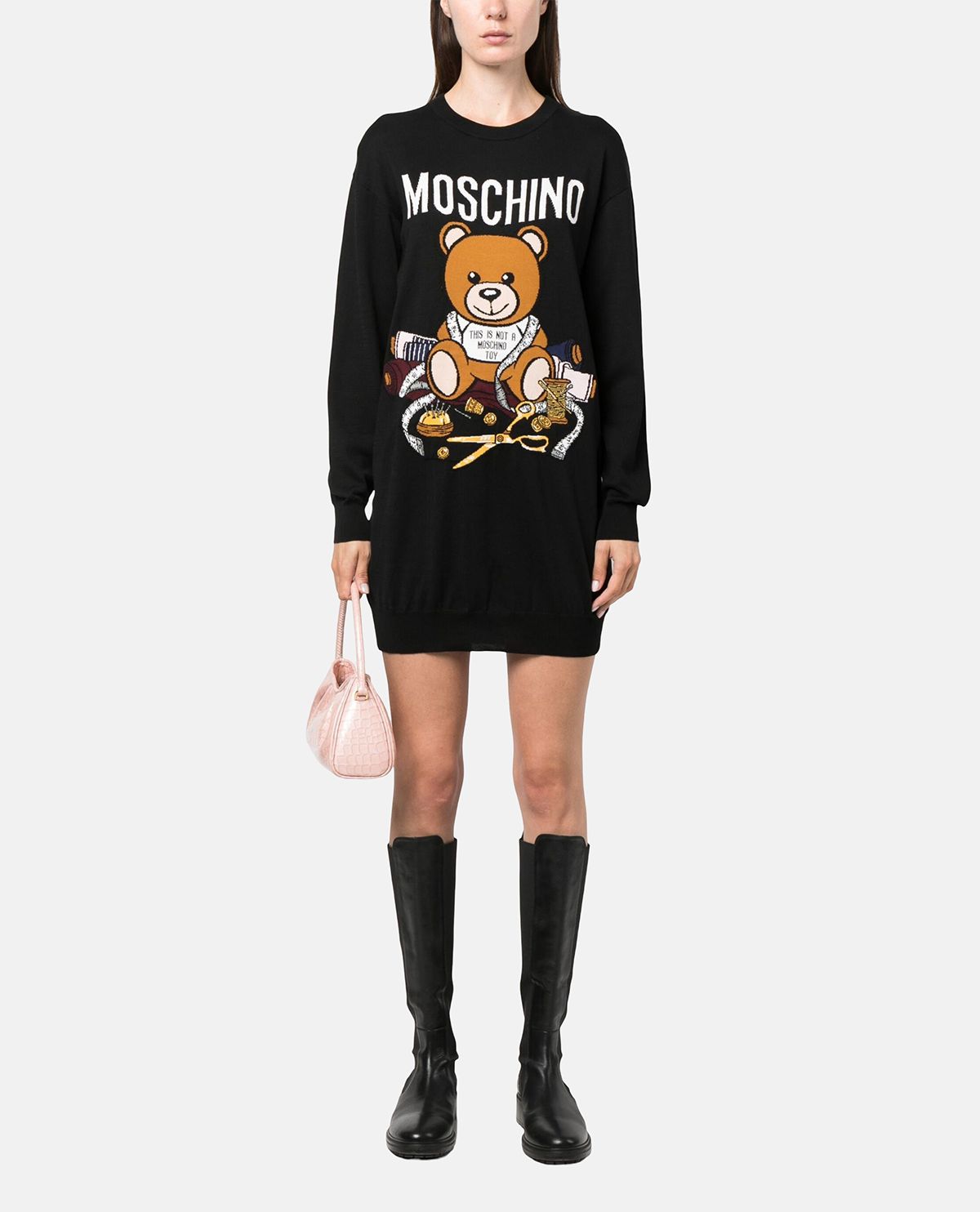 Đầm oversize in hình gấu Teddy