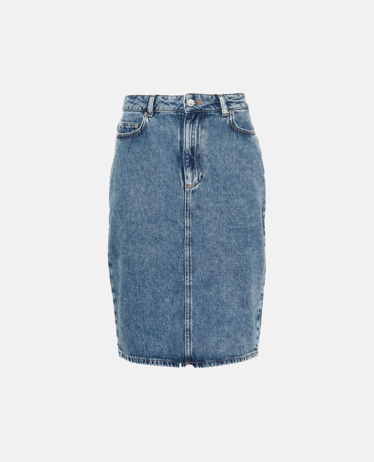 Chân váy denim dáng bút chì