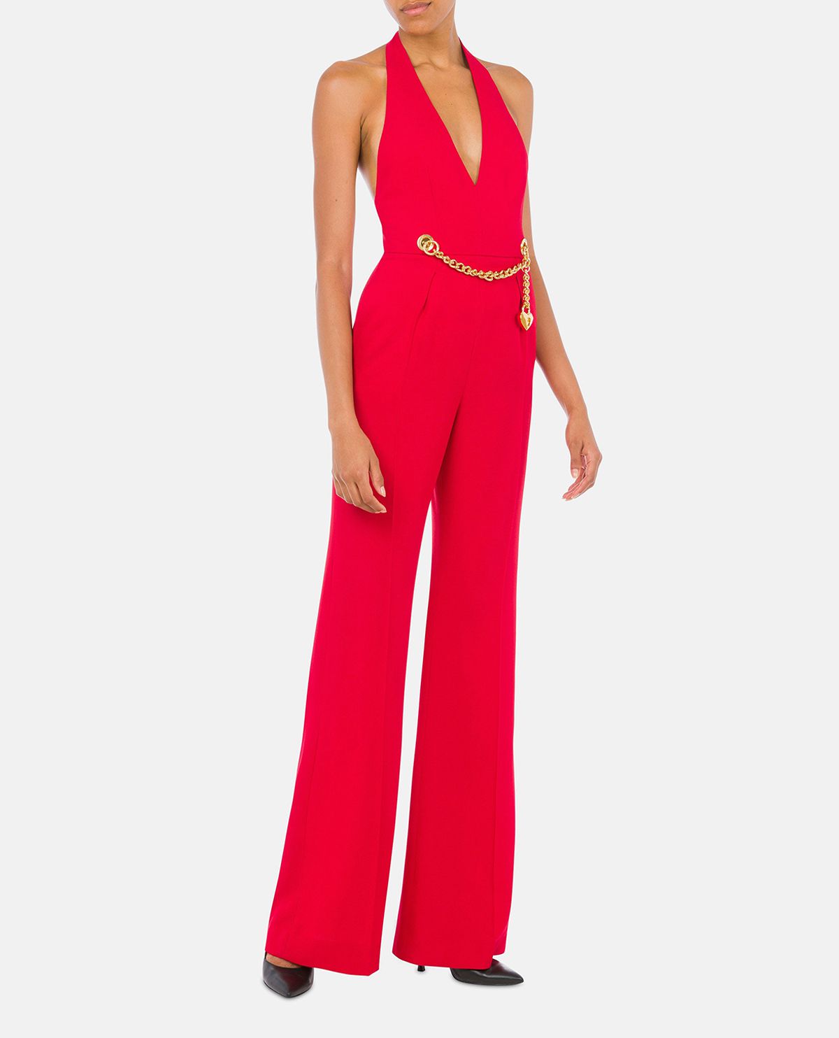 Jumpsuit phối xích mặt khóa trái tim