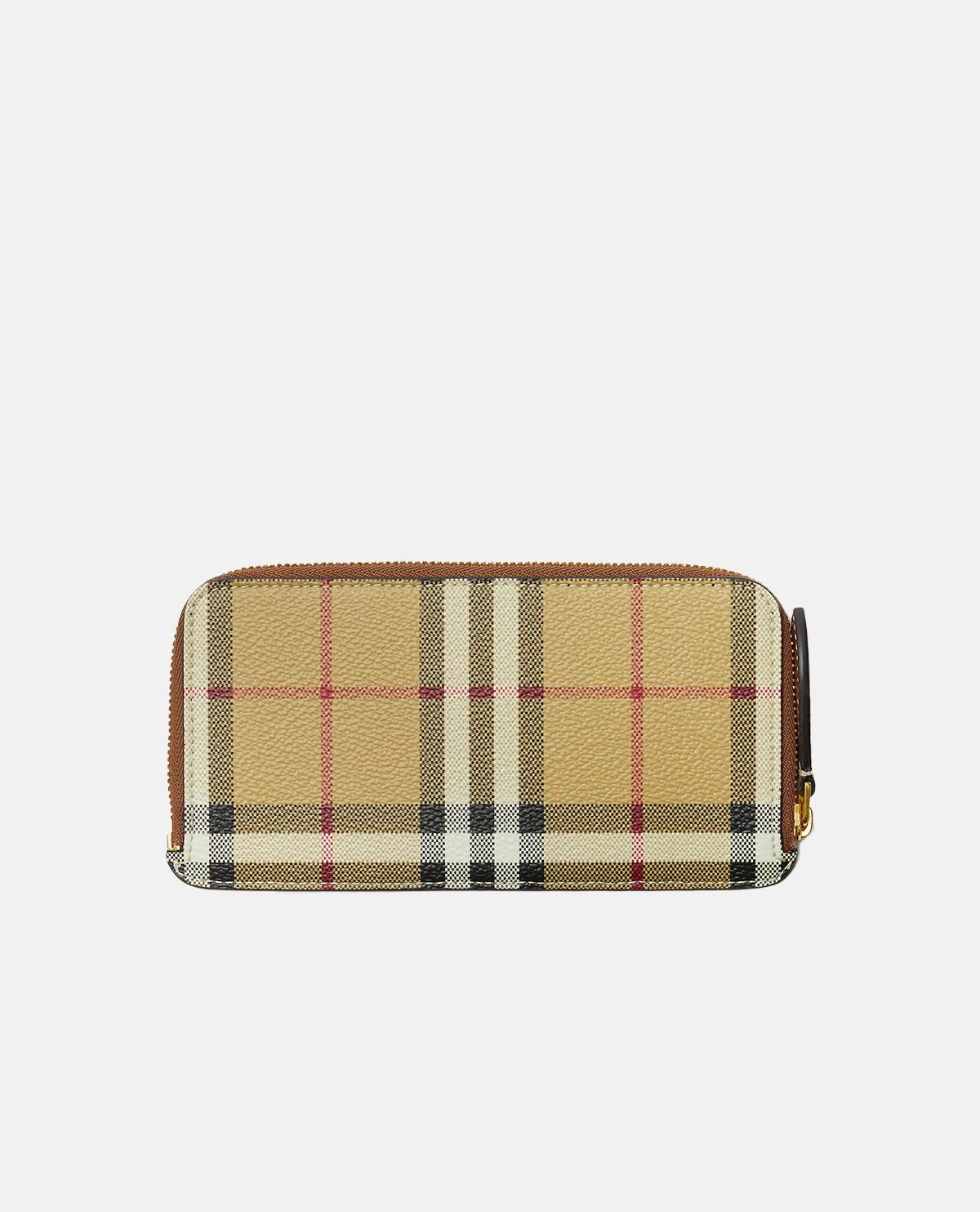 Ví đựng thẻ họa tiết Burberry Check cỡ lớn