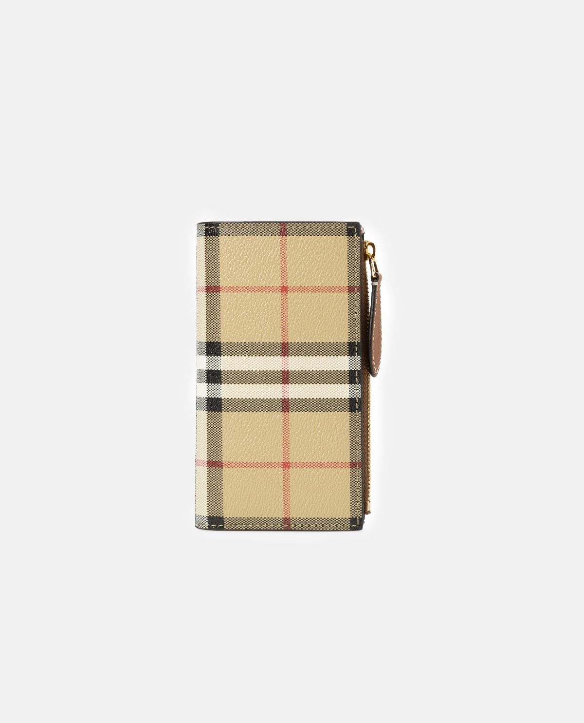 Ví gập họa tiết Burberry Check cỡ trung