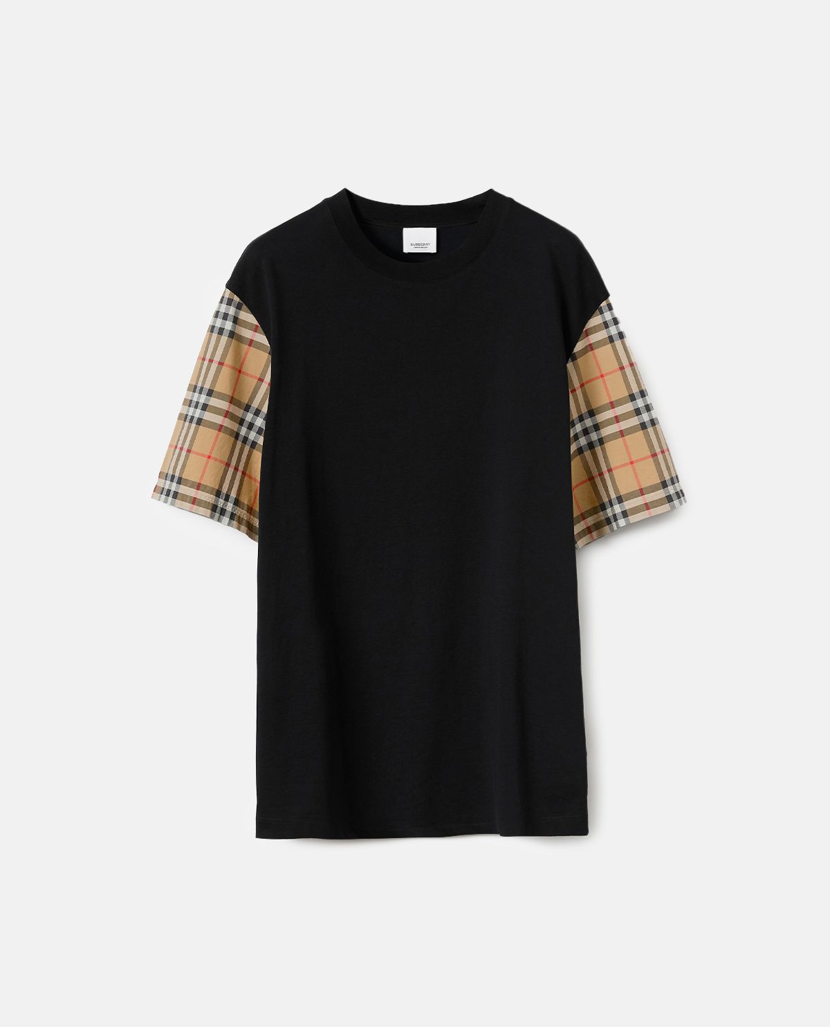 Áo thun ngắn tay họa tiết Burberry Check