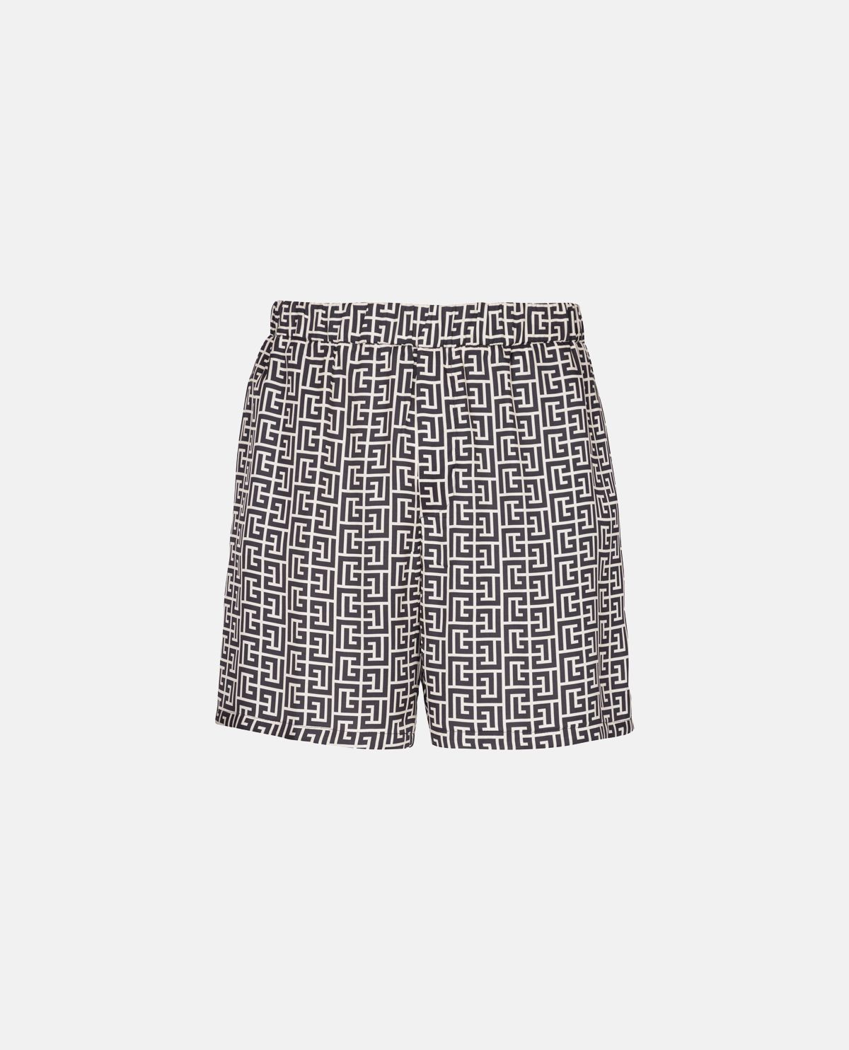 Quần short họa tiết monogram mini