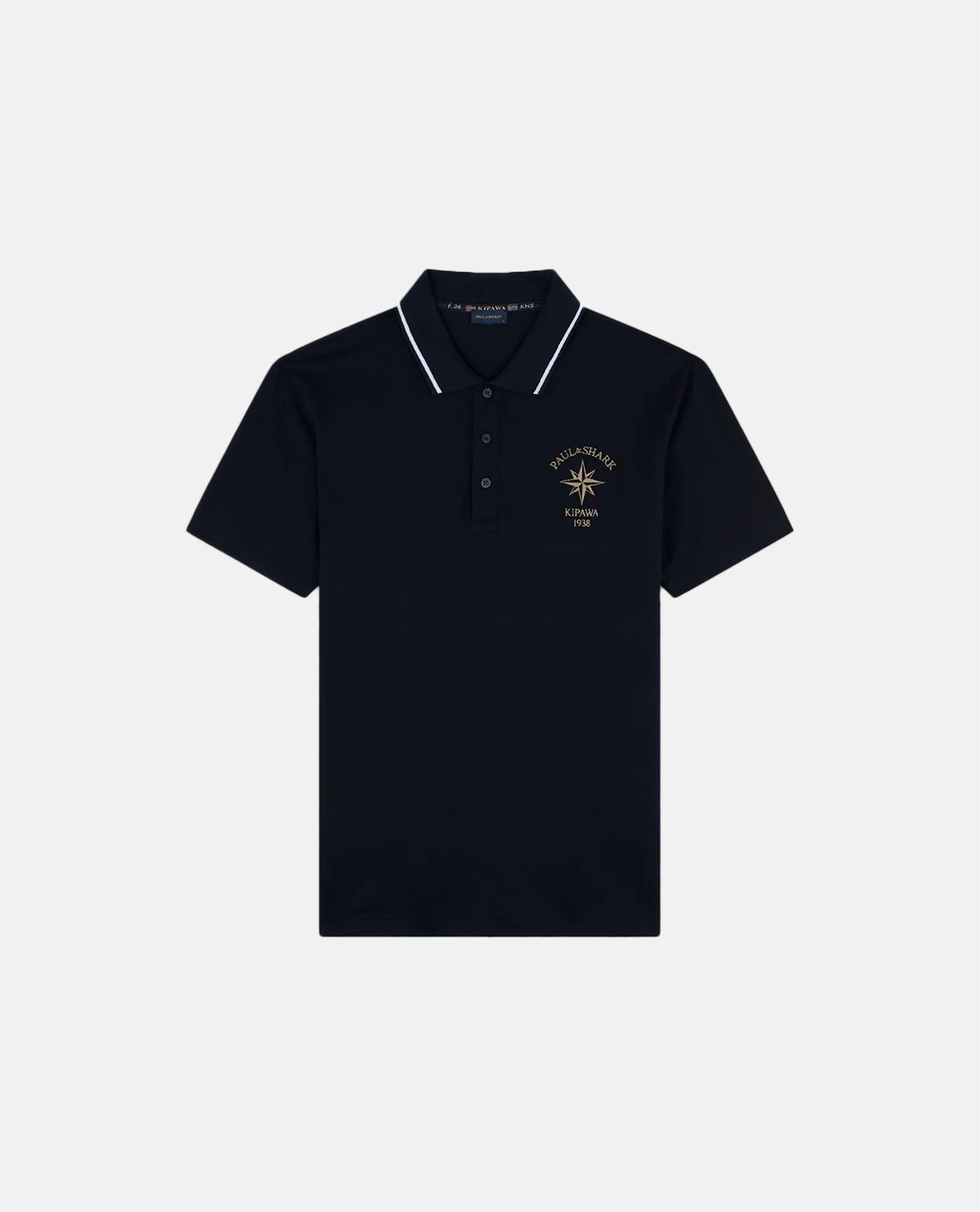 Áo polo cotton pique thêu logo