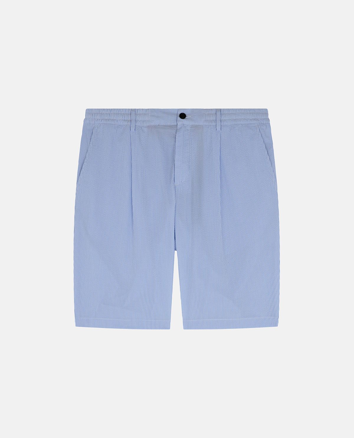 Quần shorts bermuda họa tiết kẻ sọc