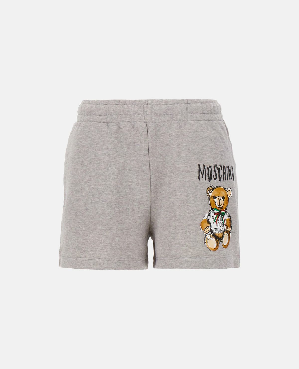 Quần shorts nỉ in gấu Teddy