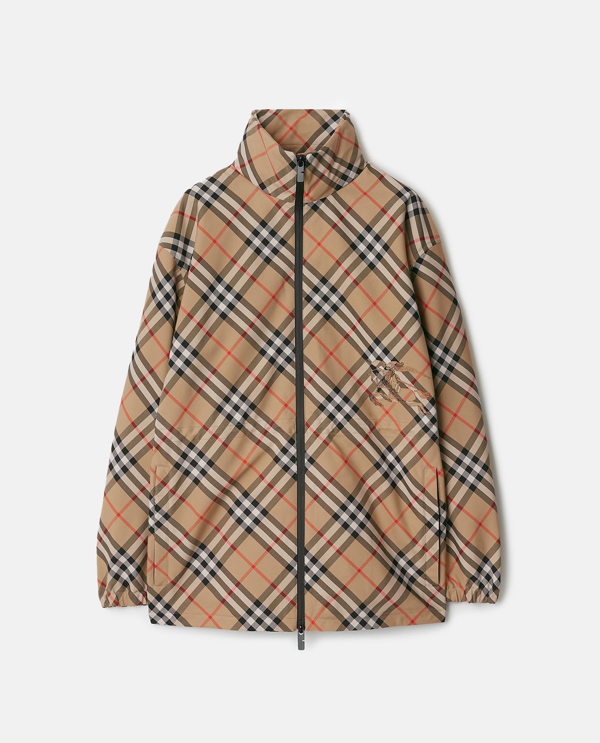 Áo khoác họa tiết Burberry Check