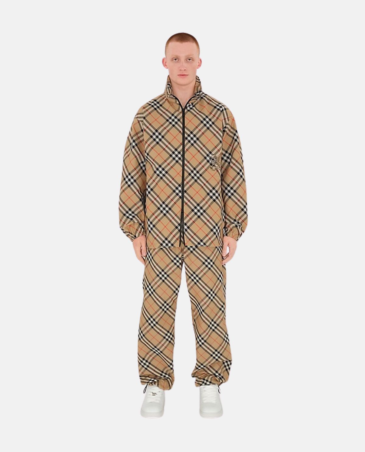 Áo khoác họa tiết Burberry Check