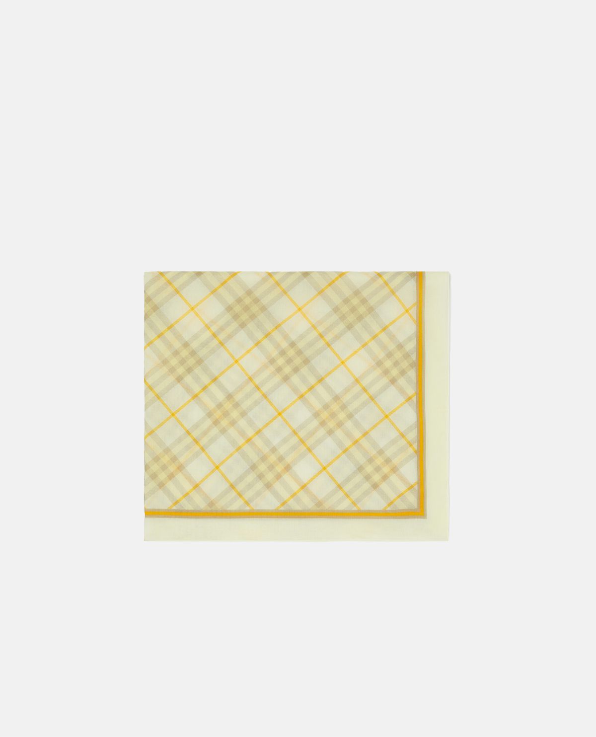 Khăn choàng cotton họa tiết Burberry Check