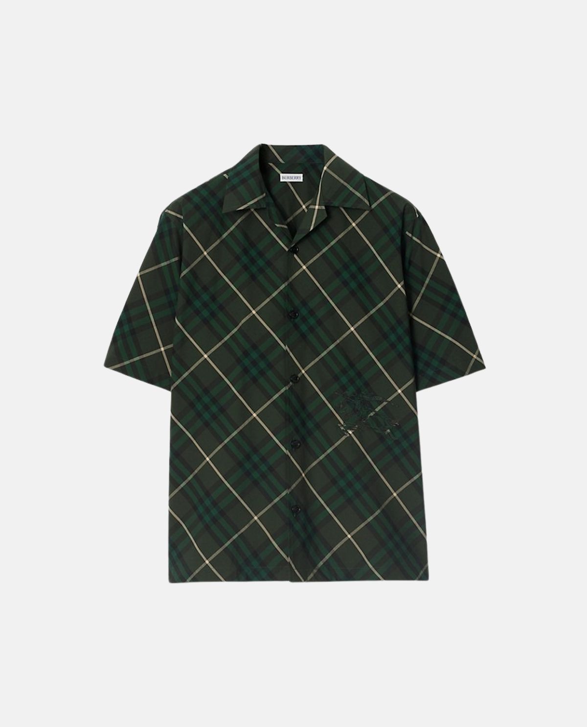 Áo sơ mi cotton họa tiết Burberry Check