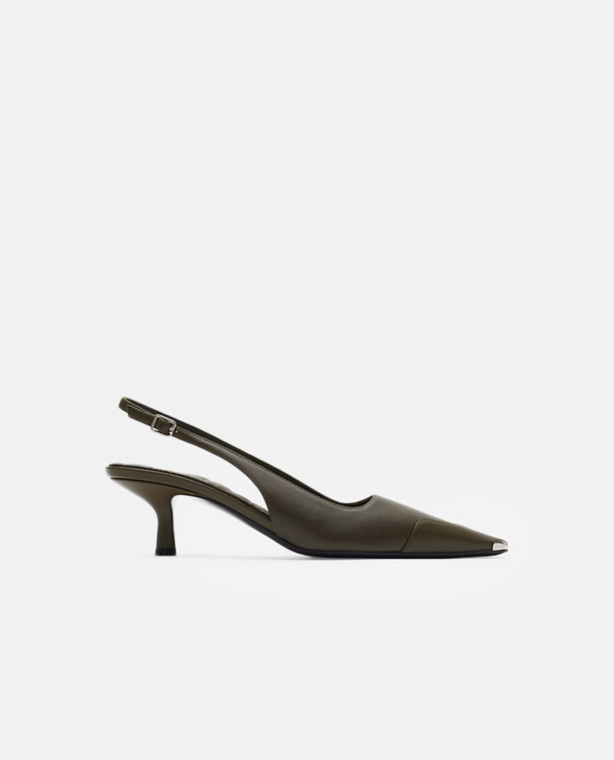 Giày slingback da Chisel