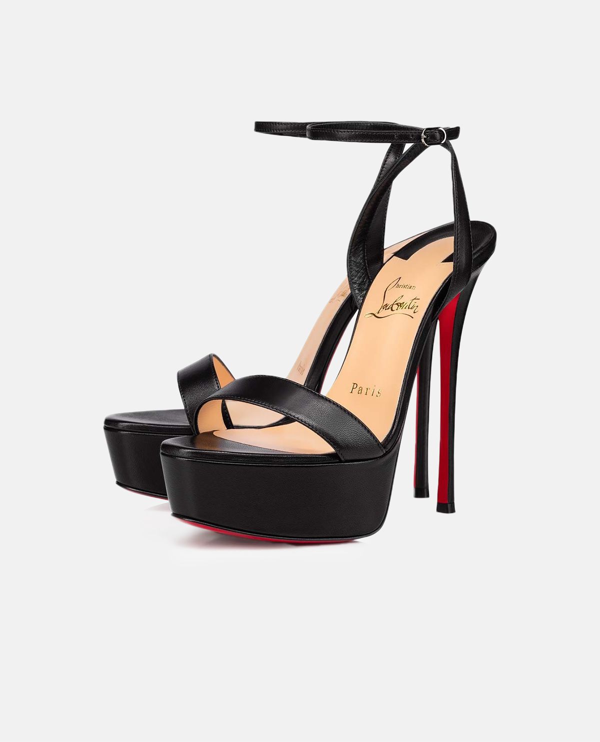 Giày sandal Loubi Queen Alta 150