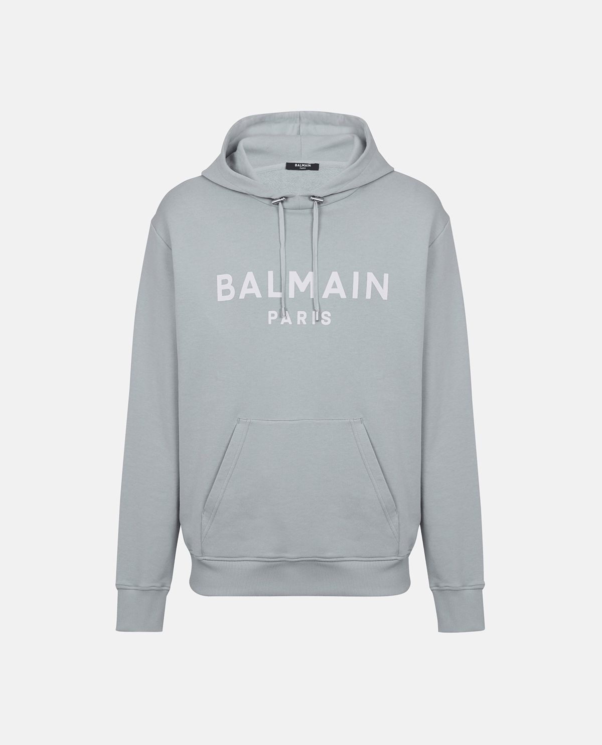 Áo hoodie in logo Balmain Paris