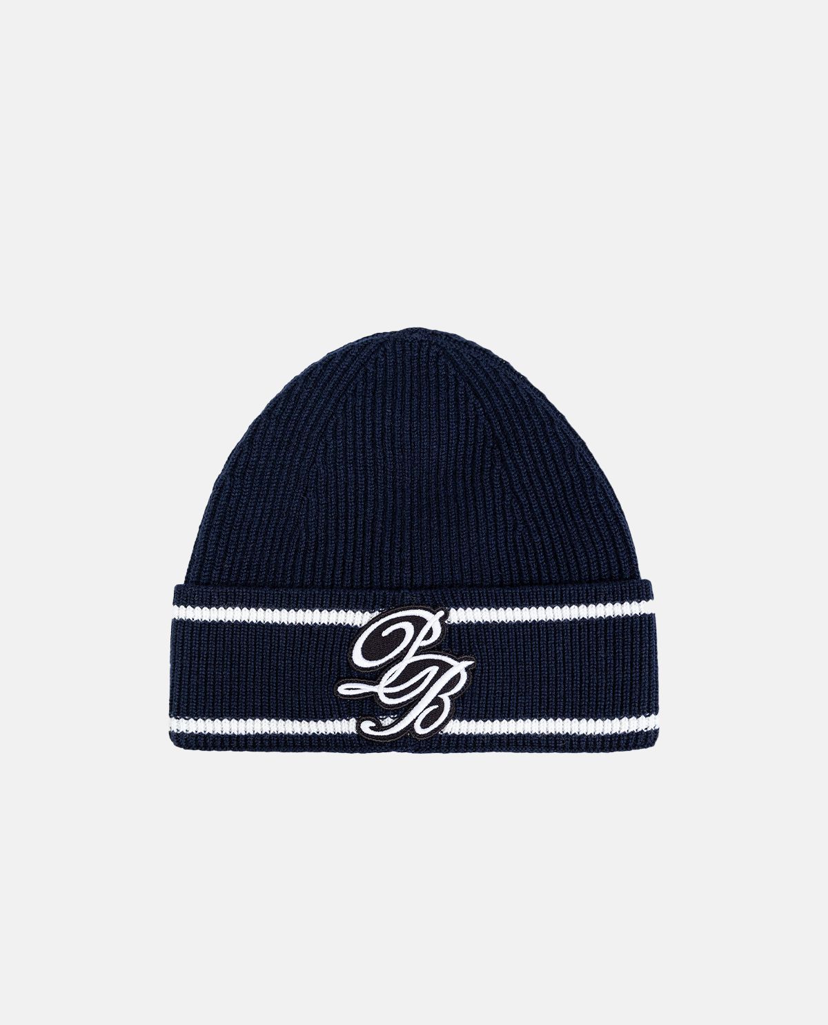 Nón beanie phối logo