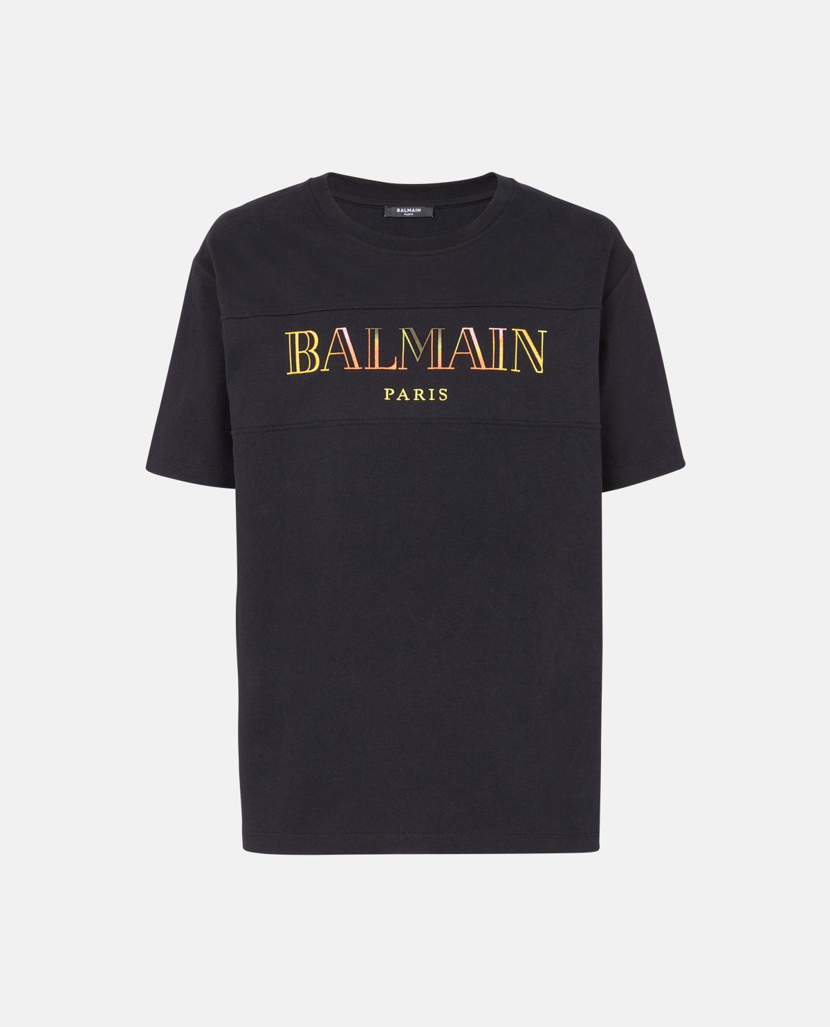 Áo thun thêu logo Balmain vintage