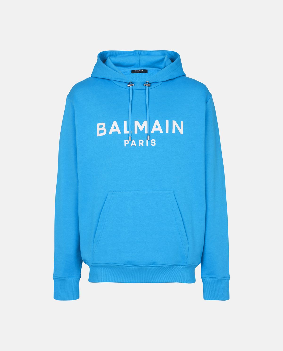 Áo hoodie in logo Balmain Paris