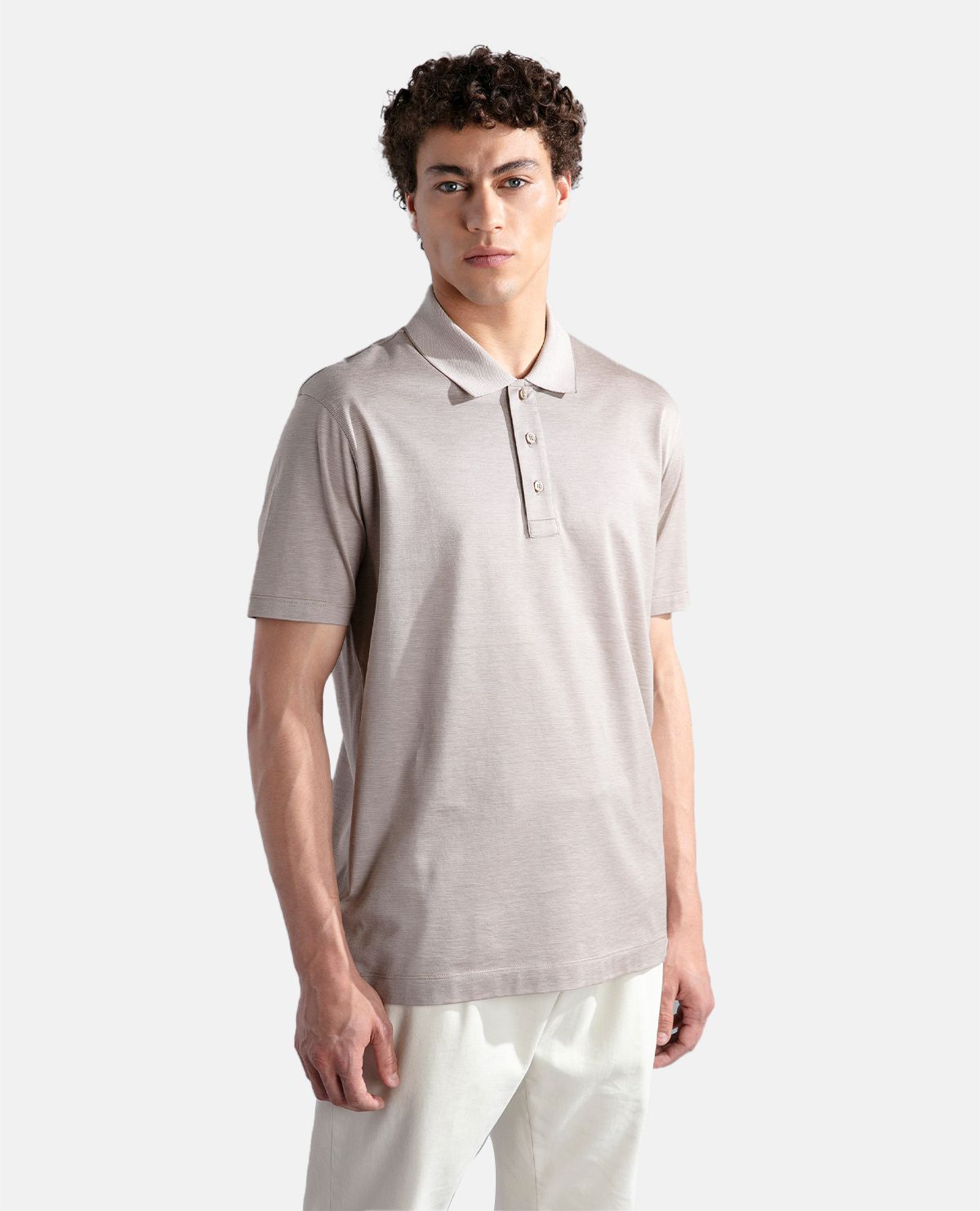 Áo polo jersey tay ngắn