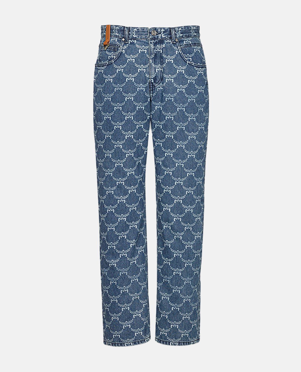 Quần jeans họa tiết Lauretos Monogram