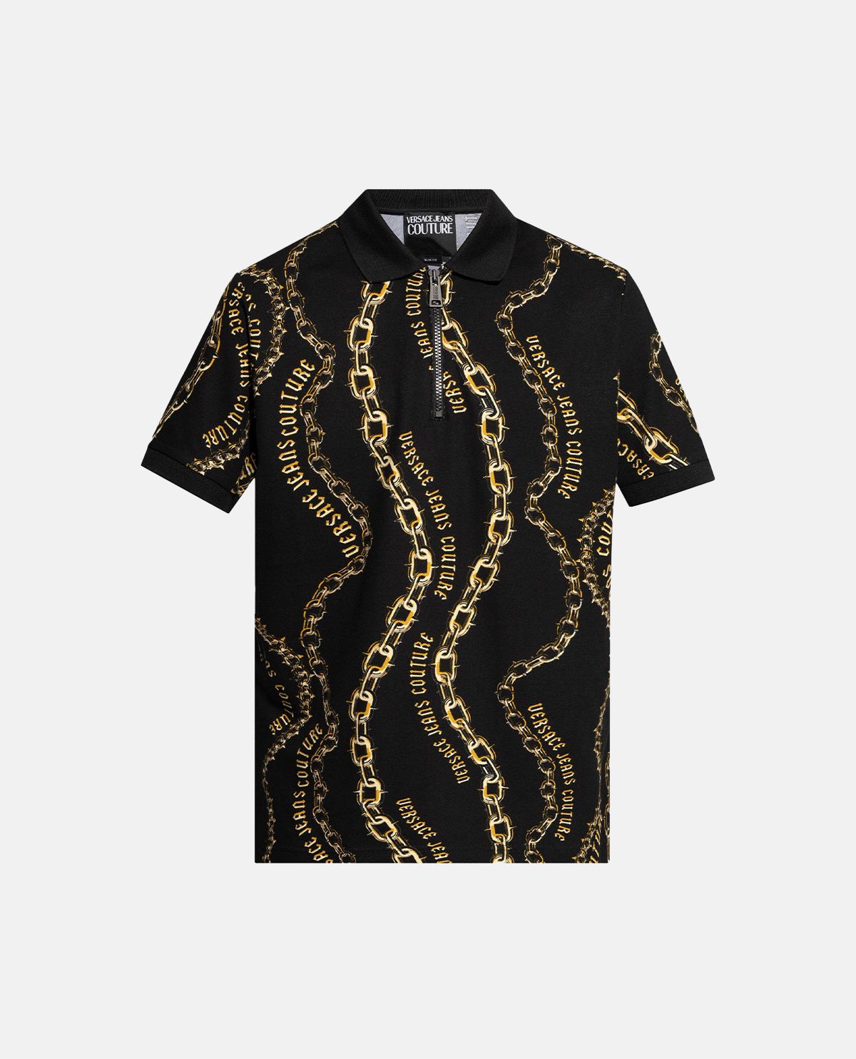 Áo polo slim-fit Chain Couture