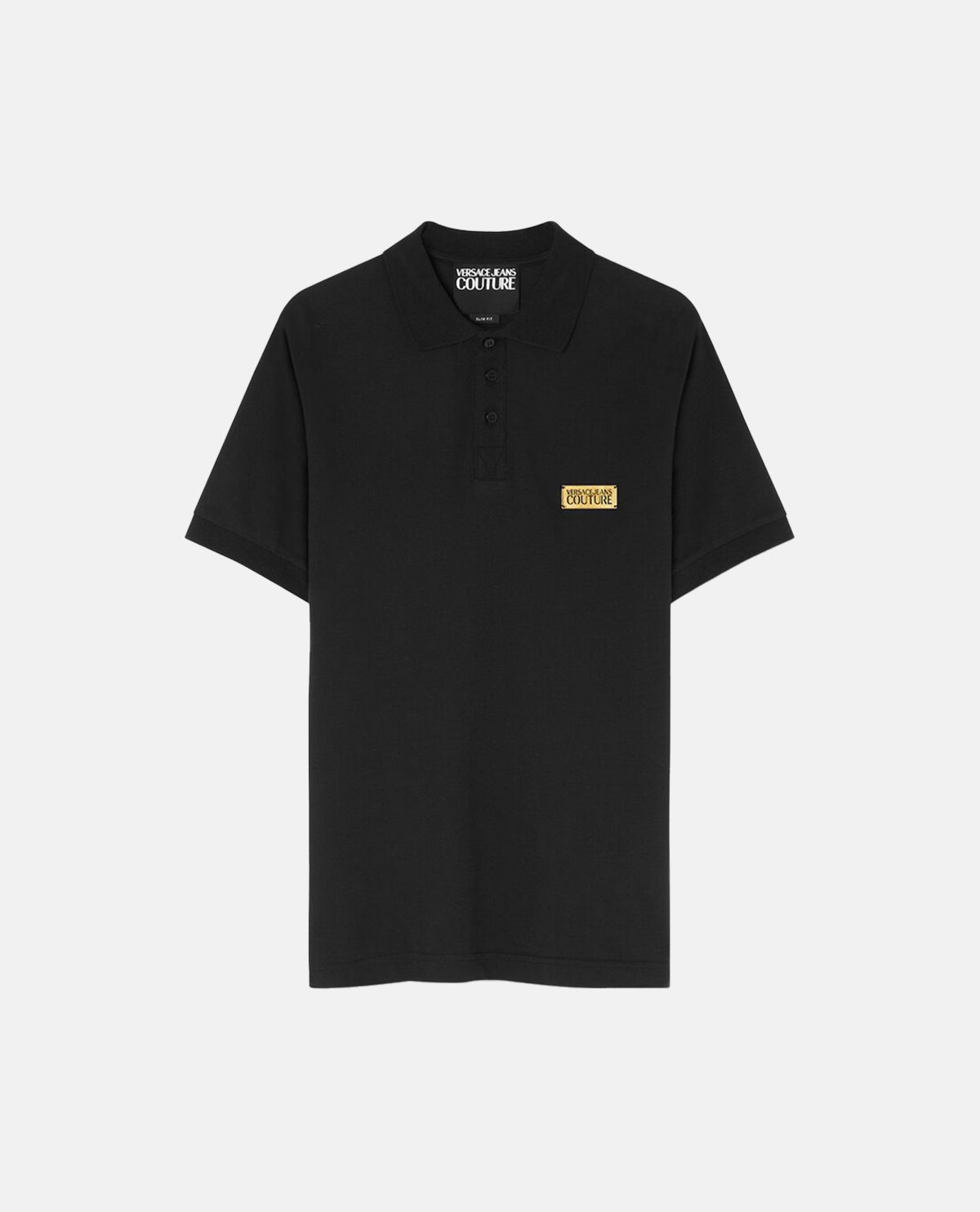 Áo polo slim-fit phối logo