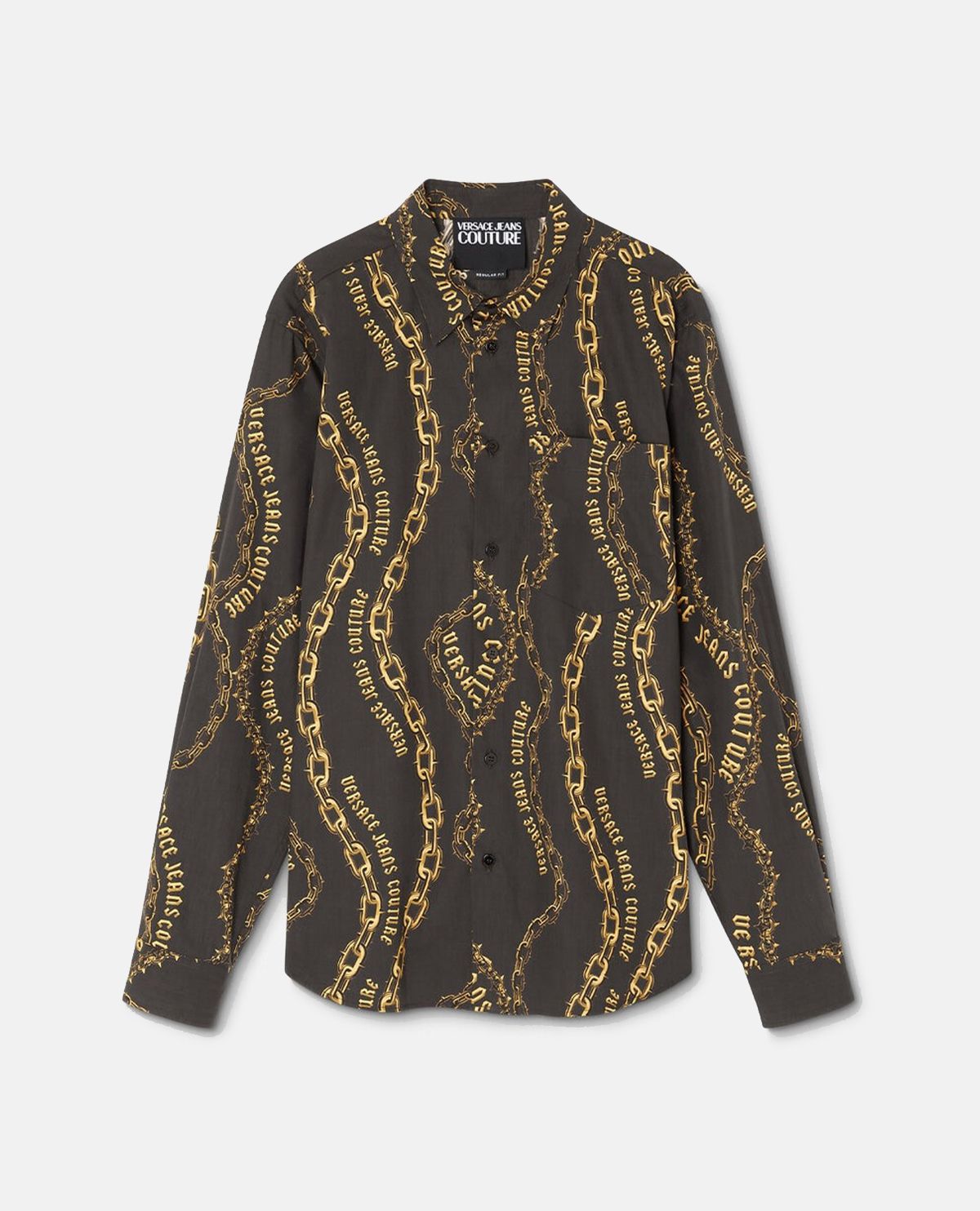 Áo sơ mi tay dài Chain Couture