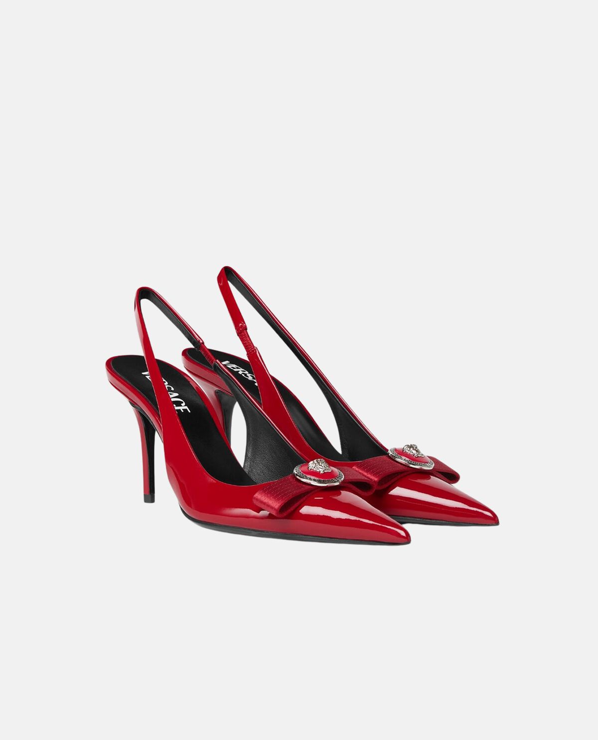 Giày slingback Gianni Ribbon 85