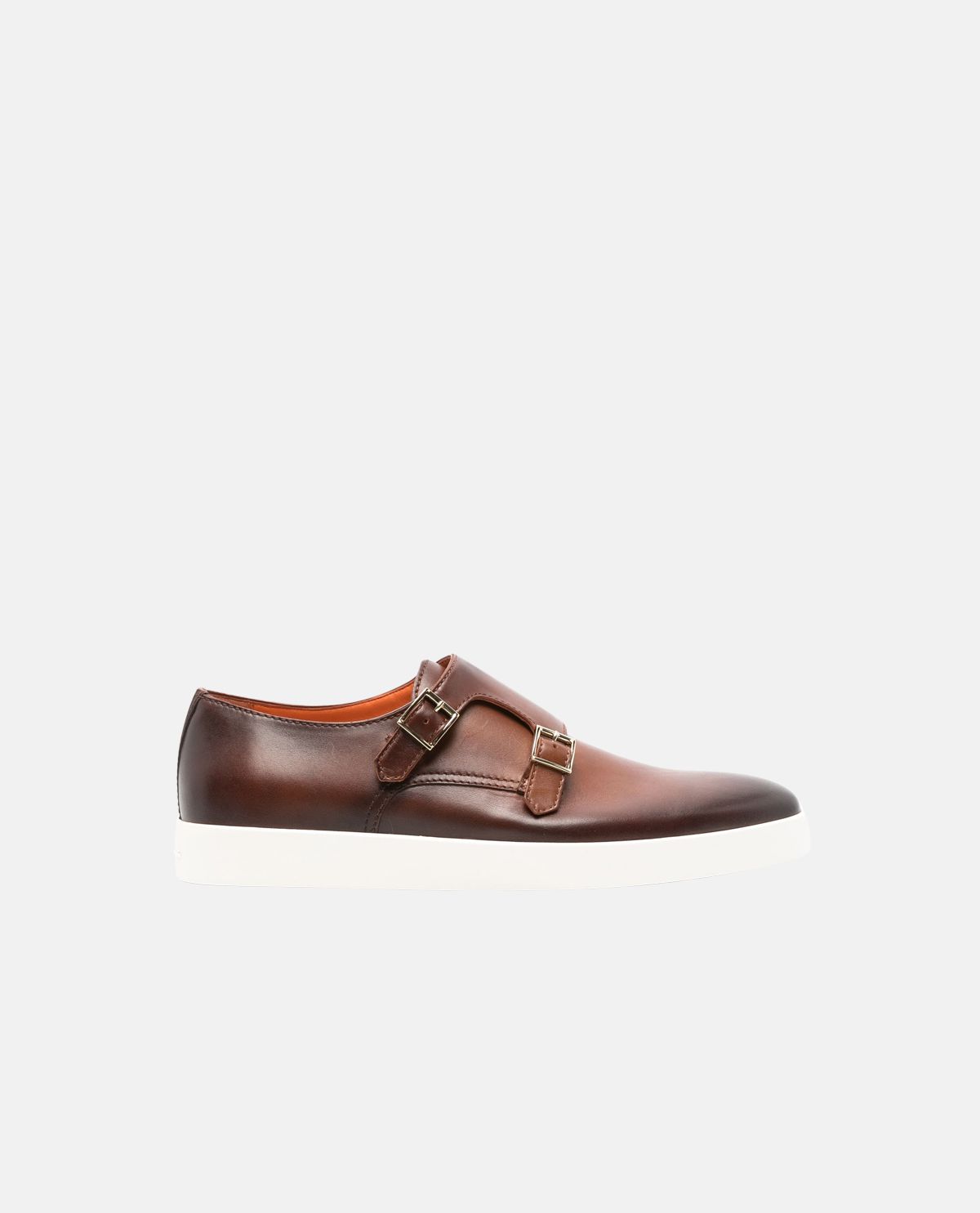 Giày monk strap phối khóa đôi